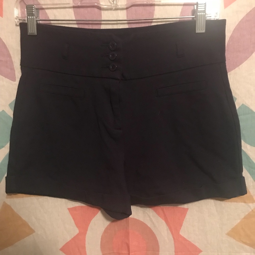 High waisted shorts